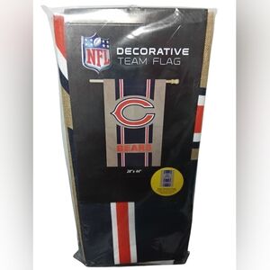 Chicago Bears Decorative Team Flag By Burlap "28x44"